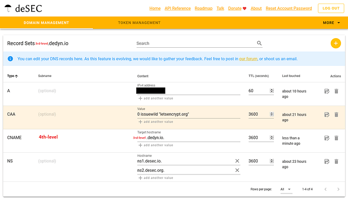 [SOLVED] How to create a fourth (4th) level domain? - deSEC Community ...